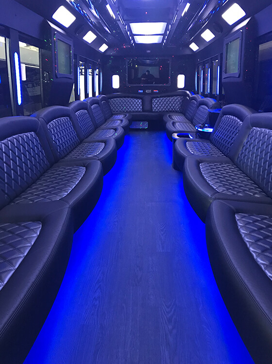 hdtv on bus