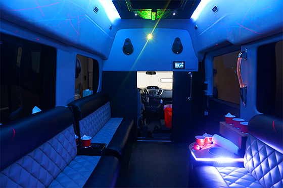 van interior